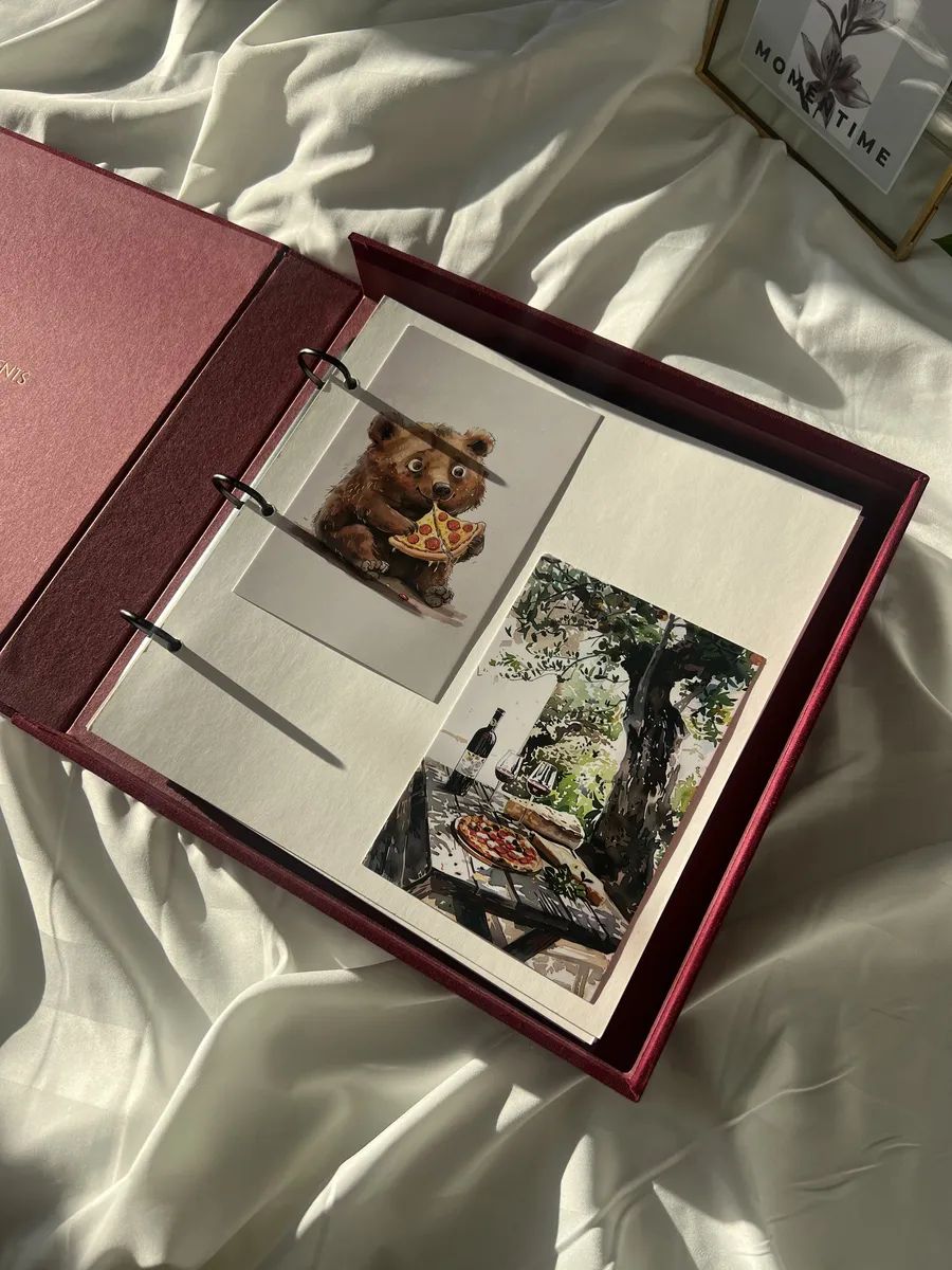 Фотоальбом MEMORIES BURGUNDY